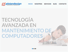 Tablet Screenshot of plotandesign.net